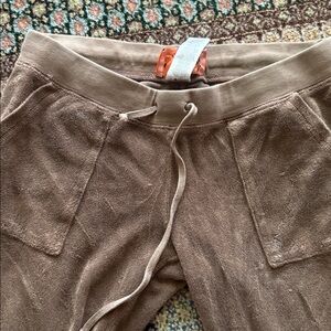 Juicy Couture Brown Track Pants